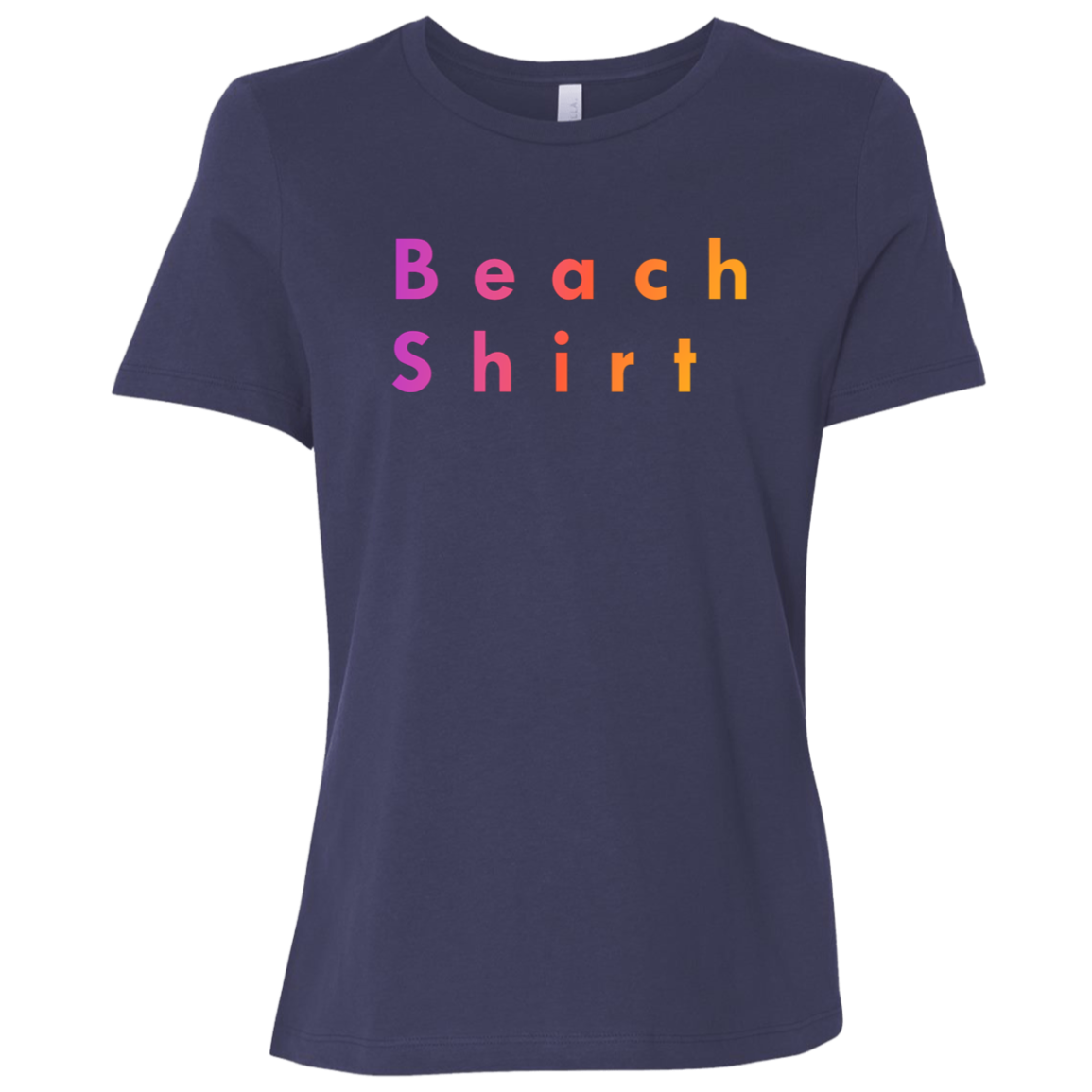 "Beach shirt" Womens Relaxed T-shirt
