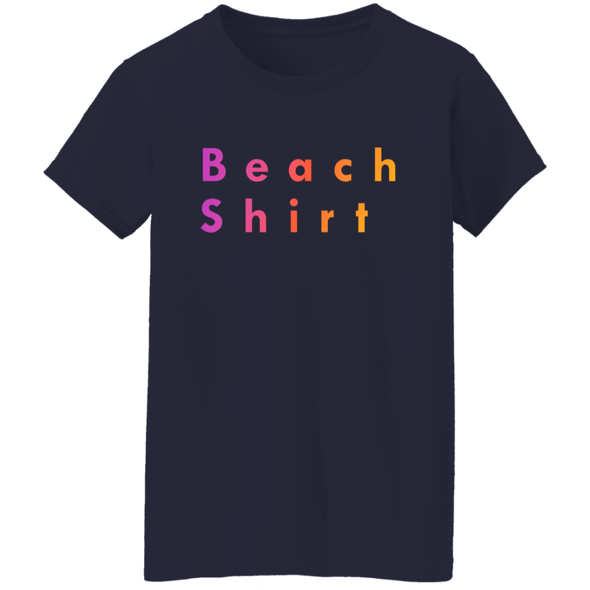 "Beach shirt" Womens T-shirt