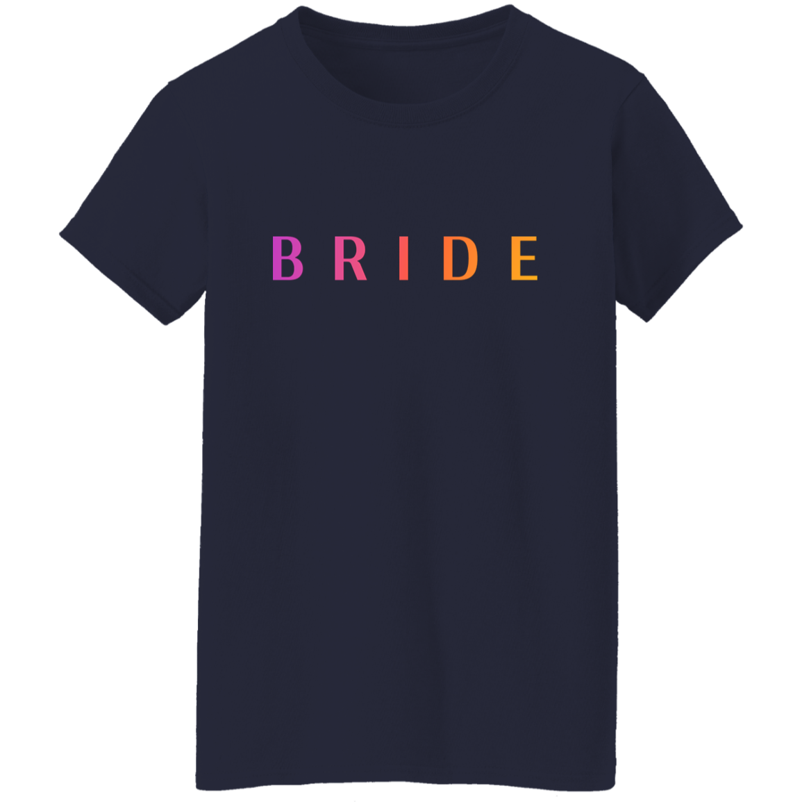 "Bride" Womens T-shirt