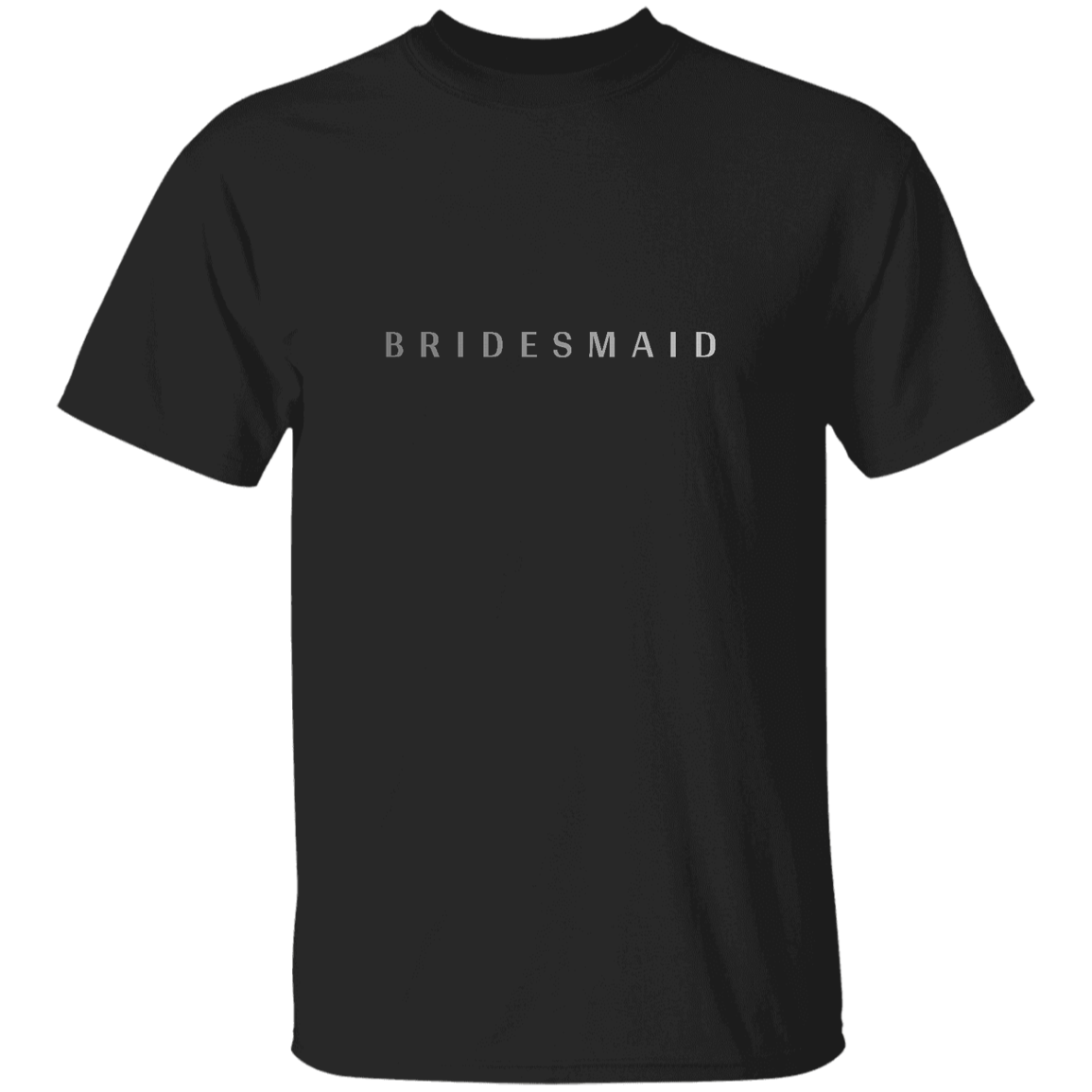 "Bridesmaid" Mens T-shirt (Silver)