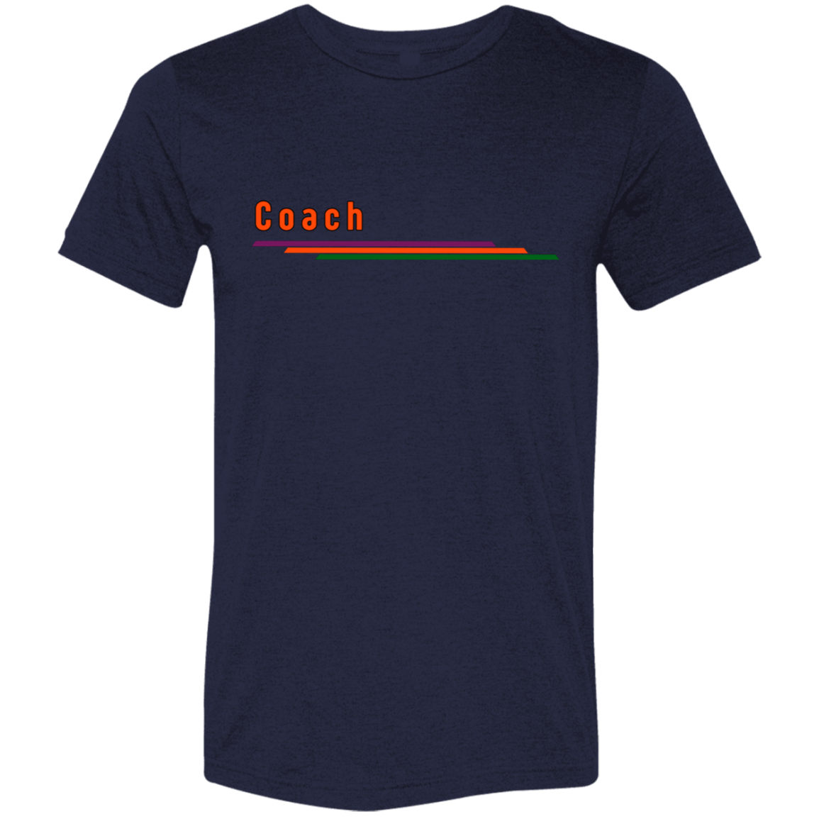"Coach" Tri-blend T-shirt