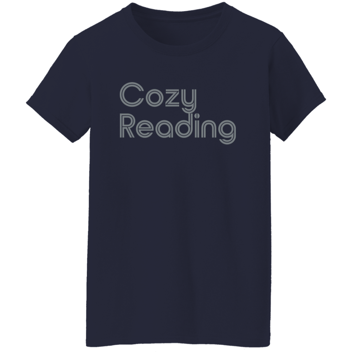 "Cozy Reading" Womens T-shirt