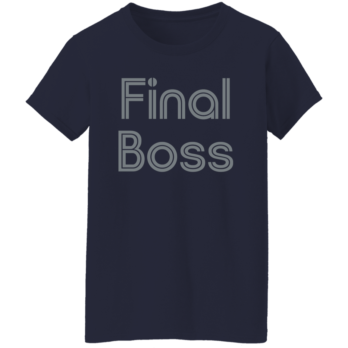 "Final Boss" Womens T-shirt
