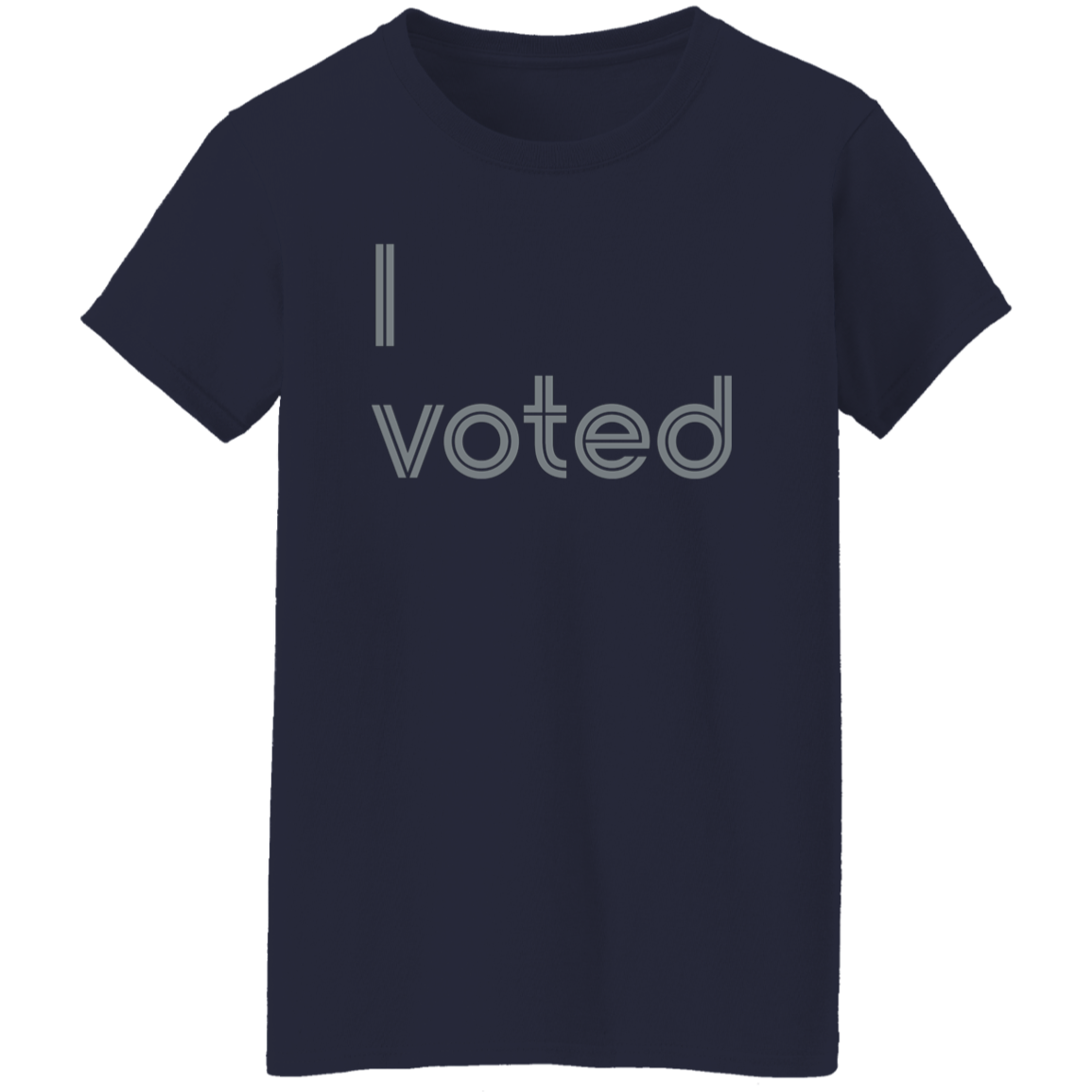 "I voted" Womens T-shirt