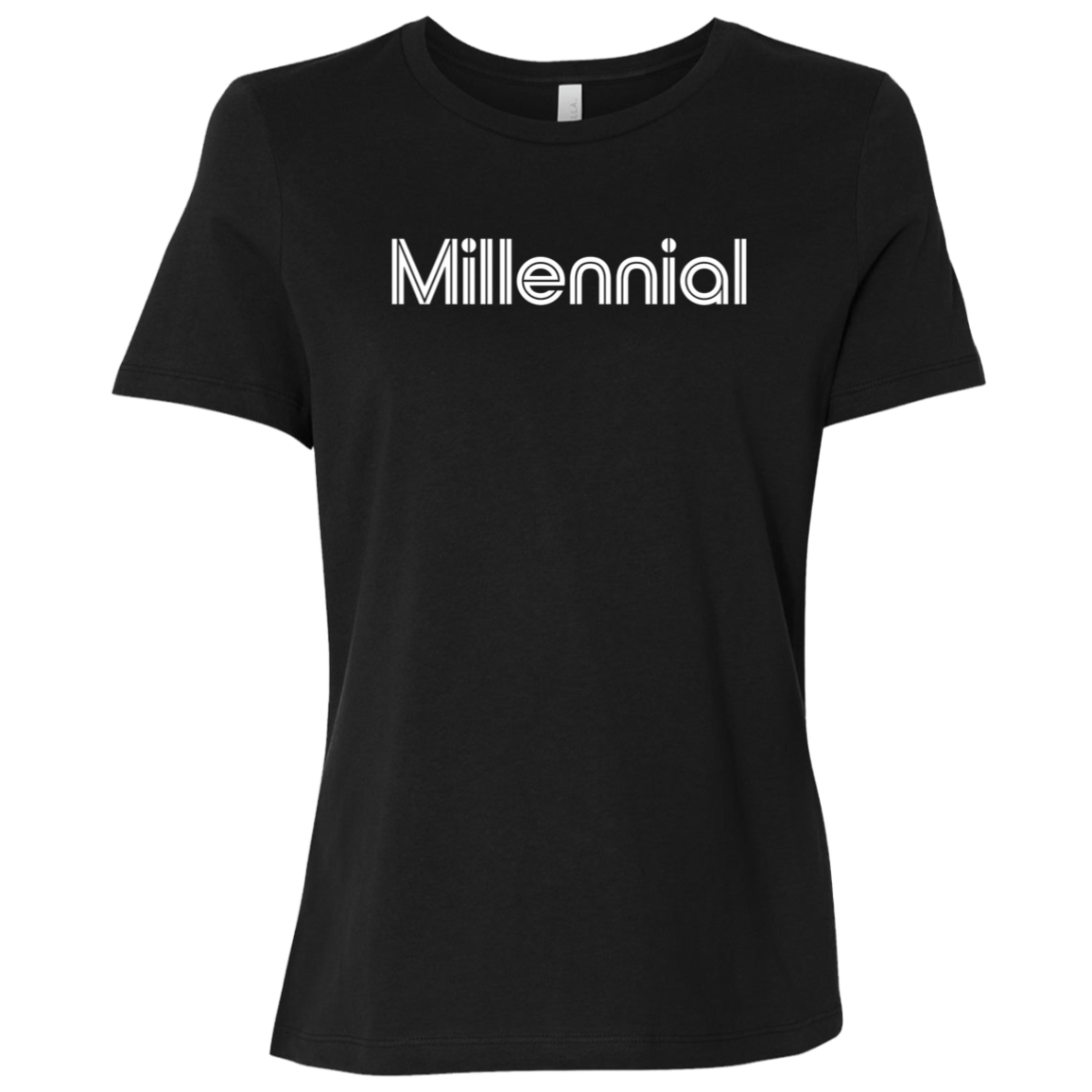 "Millennial" Womens Relaxed T-shirt
