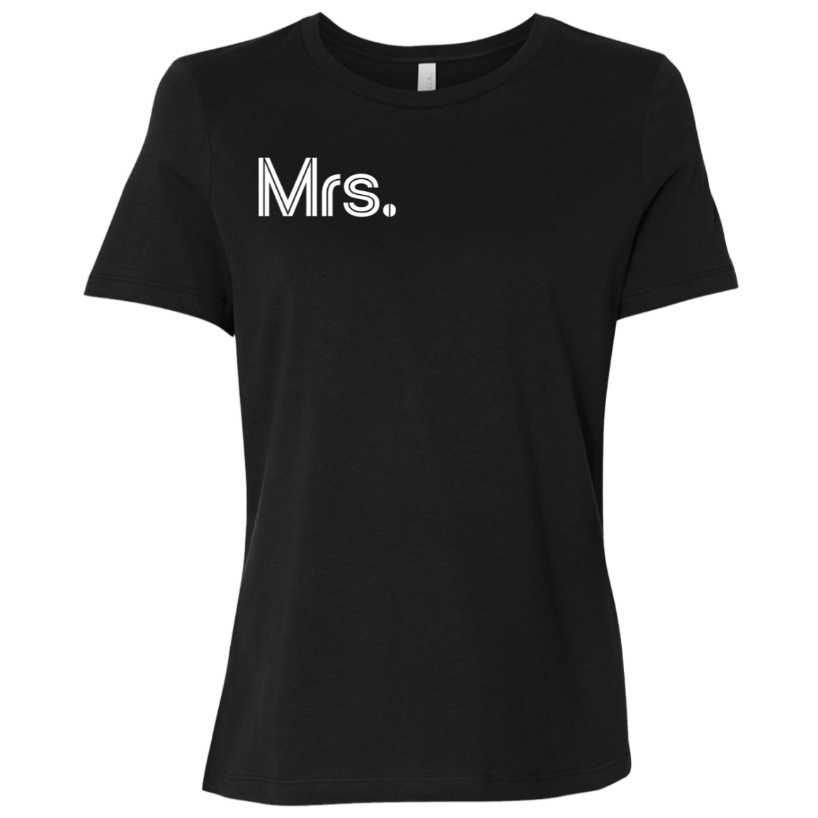 "Mrs." Womens Relaxed T-shirt
