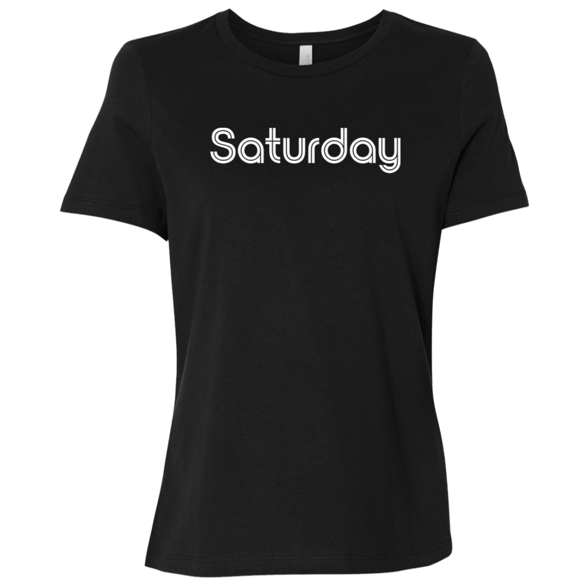 "My Saturday shirt" Womens Relaxed T-shirt