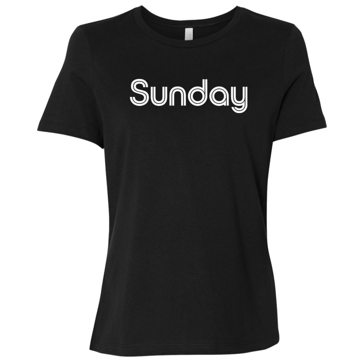"My Sunday shirt" Womens Relaxed T-shirt