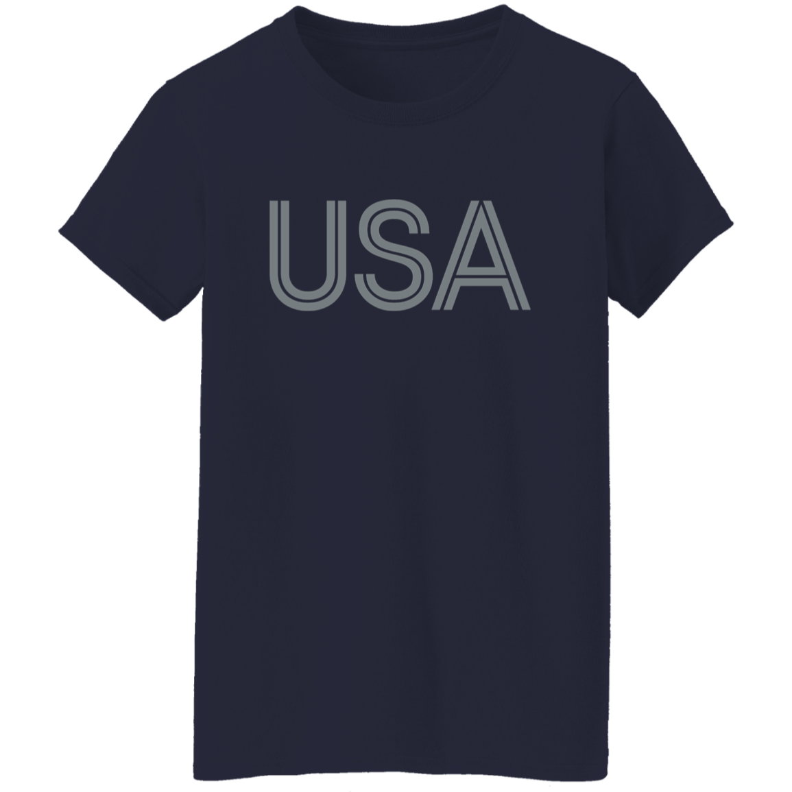 "USA" Womens T-shirt