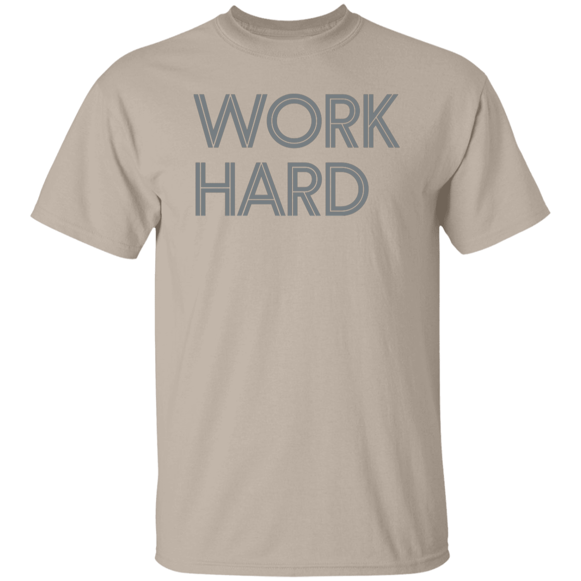 "Work Hard" Mens T-shirt