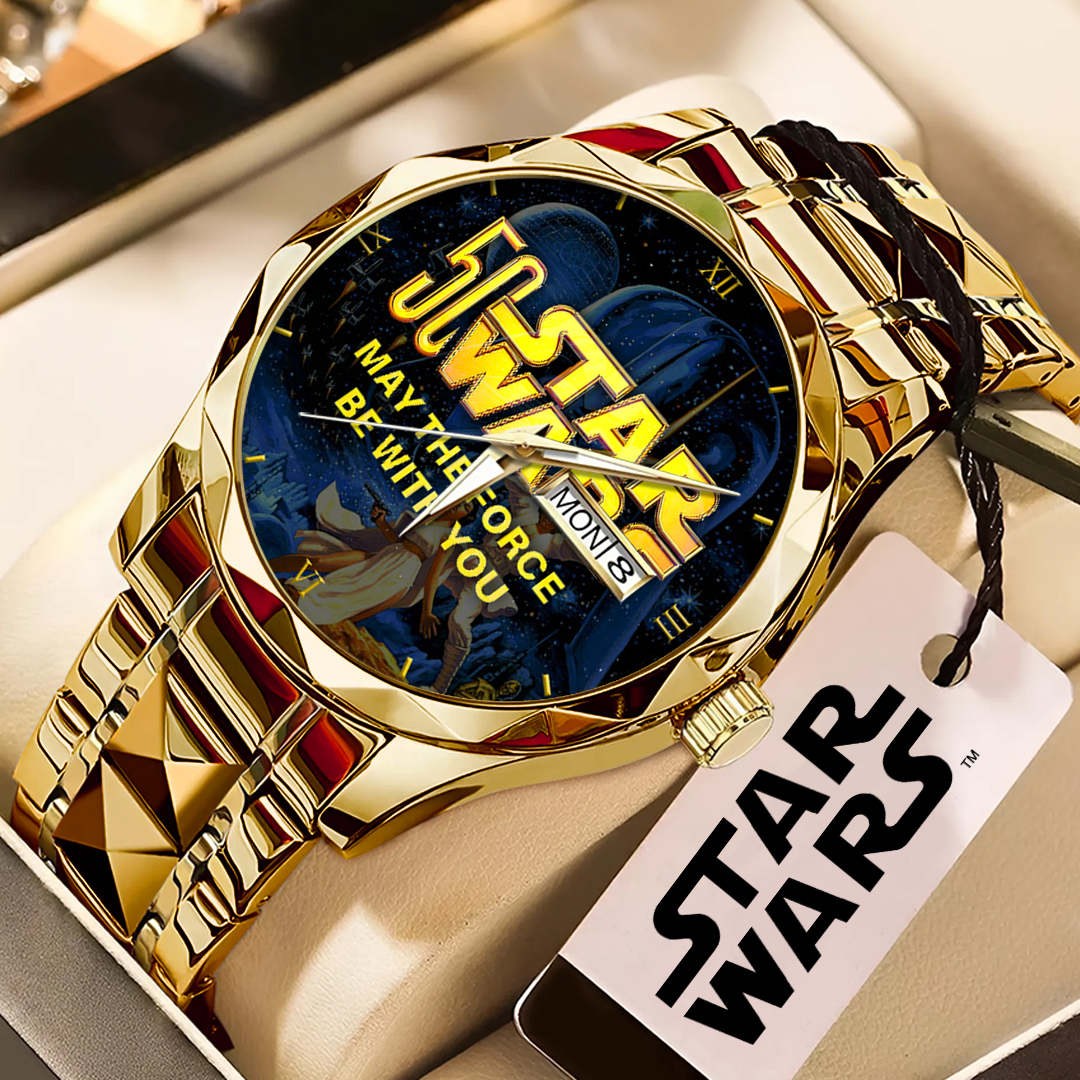 Star Wars 50th Anniversary Alloy Luxury Quartz Watch v4