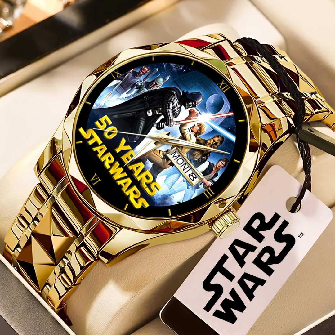 Star Wars 50th Anniversary Alloy Luxury Quartz Watch